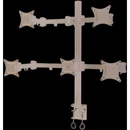 Uchwyt do pięciu monitorów L-05 ART seria PREM,13-20'',biurkowy,