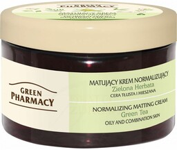 Matujący Krem Normalizujący Zielona Herbata, Green Pharmacy