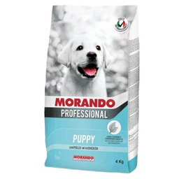 MORANDO Karma dla psa Professional Puppy Kurczak 4