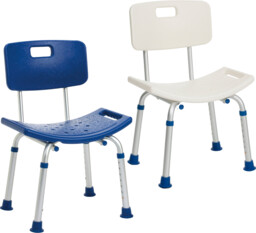 Taboret prysznicowy z oparciem - pomoc w codziennej