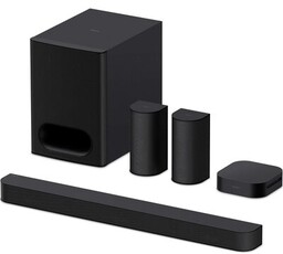 SONY Soundbar HT-S60/Bravia Theatre System 6 Czarny 5.1-kanałowy,1000W,HDMI
