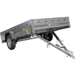 Przyczepka jednoosiowa na resorach 264x150 UNITRAILER GARDEN 265/R