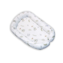 Babymatex Gniazdko niemowlęce Prestige natural cotton 55x80 białe