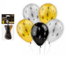 Balony dekoracyjne gwiazdki 5szt 12" GoDan GZ-BGW5