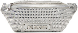 Saszetka nerka LOVE MOSCHINO JC4137PP1MLL196B Srebrny