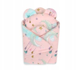 Rożek Dla Lalek Z Poduszką Miś - Księżyce