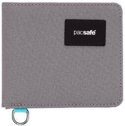 Portfel antykradzieżowy Pacsafe RFIDsafe Bifold Wallet - stone