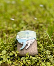 Pakamera Czarka ceramiczna z wielorybem
