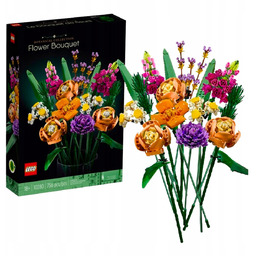 LEGO ICONS - Bukiet kwiatów (10280) KLOCKI PREZENT