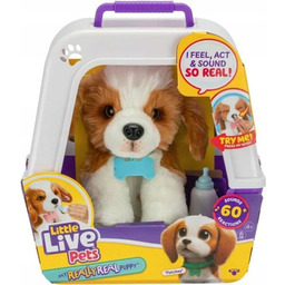 Piesek Interaktywny Łatek Maskotka Little Live Pets