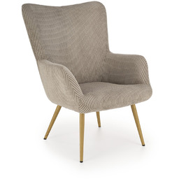 Fotel wypoczynkowy amaro popielaty halmar