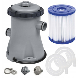 Pompa Filtrująca Do Basenów 1249 l/h Filtr Kartuszowy