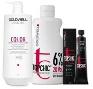 Goldwell Topchic, zestaw do koloryzacji włosów: farba +