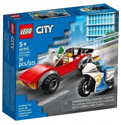 Lego(R) City 60392 Motocykl Policyjny - Pościg...