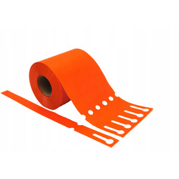 Etykiety ogrodnicze/sadownicze pętlowe Pomarańczowe 327x20mm(20x327)(60-155