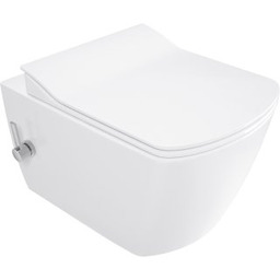 DEANTE Miska WC podwieszana BLUR bezkołnierzowa z funkcją