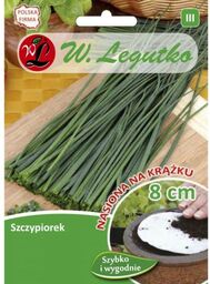 Szczypiorek Medium Leaf Legutko nasiona na krążku >>>
