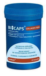 BICAPS COLLAGEN FISH+, Kolagen rybi + Chondroityna +