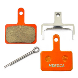 Meroca Okładziny, klocki hamulcowe MS-01B półmetaliczne (B01S, B03S,