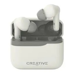 Creative Zen Air Plus Dokanałowe Bluetooth 5.3 Kremowy