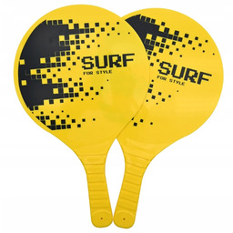 Rakietki plażowe Surf For Style z piłeczką różową