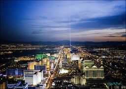Las Vegas at dusk., Carol Highsmith - plakat