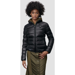 BLAUER Czarna damska kurtka bez kaptura Georgia Short