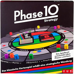 MATTEL Phase 10 Strategy interaktywna gra planszowa