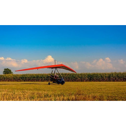 Lot motolotnią - Milicz - 30 minut