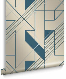 Tapeta dekoracyjna Graham&Brown Balance GRAPHIC COBALT 105246