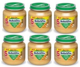 ZESTAW 6 x BoboVita Przecier sałatka z owoców