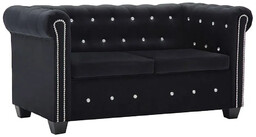 Elior Aksamitna sofa w stylu Chesterfield Xavier 2Q
