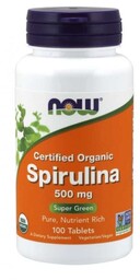 NOW Foods Spirulina 500 mg 200 tab