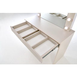 Toaletka z lustrem LED kaszmir mat 94 cm