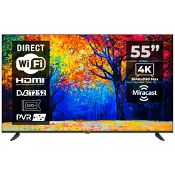 TV 4K TELEWIZOR SMART 55'' CALI D-LED DVB-T2