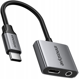Innostyle Adapter Usb-c Mini Jack 3,5 Przejściówka Kabel