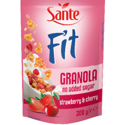 Sante Fit Granola 12 x 300 g truskawka