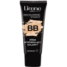 Lirene 02 Naturalny 30ml BB krem wyrównujący koloryt