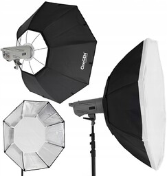 Softbox Wielokąt 120 cm Podwójna Czasza mocowanie Bowens