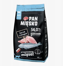 Sucha karma dla kota, Pan Mięsko Kurczak Pstrąg