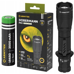 Armytek Latarka Dobermann Pro Taktyczna Usb Ciepły Warm
