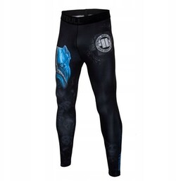Pit Bull Legginsy Spodnie Treningowe Skull Dog XL