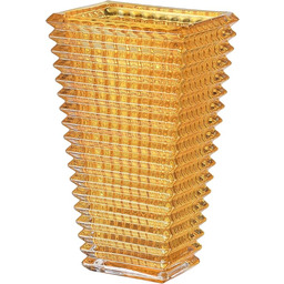 mcmcncuiu MCNCUIU Wazon ze szkła bursztynowego, 28 cm,