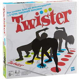 Twister 98831100 Gra Zręcznościowa Dla Dzieci i Dorosłych,