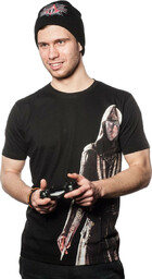 Assassin''s Creed Callum Lynch Black T-shirt - XL