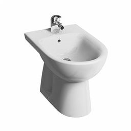 BIDET STOJĄCY 54x35x39 cm OWALNY Z OTWOREM,NOVA PRO