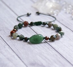 Pakamera Amulet - LAS - awenturyn, agat