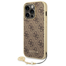 Etui iPhone 14 Pro Guess brązowe