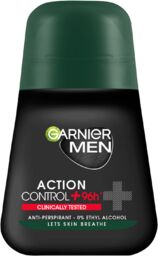 Garnier Men Action Control+, antyperspirant roll-on dla mężczyzn,