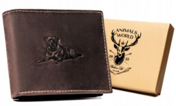 Portfel skórzany Always Wild N992-CHM c. brązowy